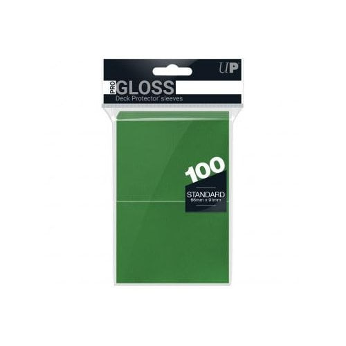 (image for) Ultra Pro - Standard Pro Matte Card Sleeves 100 pack - Green